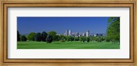 Skyline In Daylight, Denver, Colorado, USA Fine Art Print