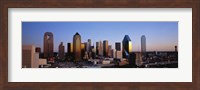 USA, Texas, Dallas, sunrise Fine Art Print