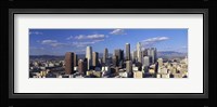 Daylight Skyline, Los Angeles, California, USA Fine Art Print