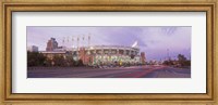 Baseball stadium at the roadside, Jacobs Field, Cleveland, Cuyahoga County, Ohio, USA Fine Art Print