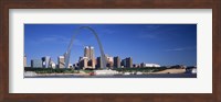 Skyline Gateway Arch St Louis MO USA Fine Art Print