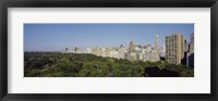 High Angle View Of A Park, Central Park, NYC, New York City, New York State, USA Fine Art Print