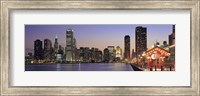 View Of The Navy Pier And Skyline, Chicago, Illinois, USA Fine Art Print
