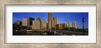 Skyscrapers in a city, Boston, Massachusetts, USA Fine Art Print