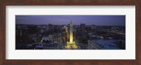 High angle view of a monument, Washington Monument, Mount Vernon Place, Baltimore, Maryland, USA Fine Art Print