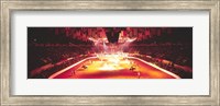 Group of people performing with horses in a stadium, 100th Stock Show And Rodeo, Fort Worth, Texas, USA Fine Art Print