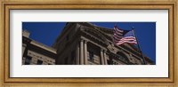 Low angle view of a courthouse, Fort Worth, Texas, USA Fine Art Print