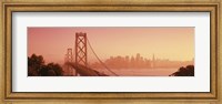 San Francisco Skyline with Bay Bridge Fine Art Print