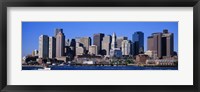 Skyline, Cityscape, Boston, Massachusetts, USA, Framed Print