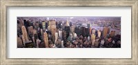 Aerial View of New York City Skyline Fine Art Print