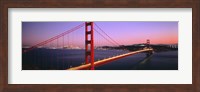 Night Golden Gate Bridge San Francisco CA USA Fine Art Print