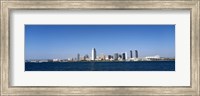 Clear Blue Sky Over San Diego Fine Art Print