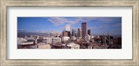 Aerial View of Denver, Colorado Fine Art Print