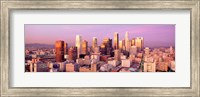 Sunset Skyline Los Angeles CA USA Fine Art Print