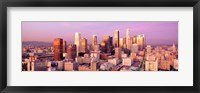 Sunset Skyline Los Angeles CA USA Fine Art Print
