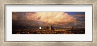 Los Angeles Under Clouds Fine Art Print