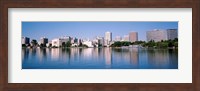 Panoramic View Of The Waterfront And Skyline, Oakland, California, USA Fine Art Print