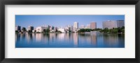 Panoramic View Of The Waterfront And Skyline, Oakland, California, USA Fine Art Print