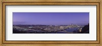 Aerial view of a city, Pittsburgh, Allegheny County, Pennsylvania, USA Fine Art Print