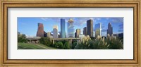 Aerial View of Houston Skyscrapers, Texas Fine Art Print