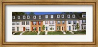 Townhouse, Owings Mills, Maryland, USA Fine Art Print