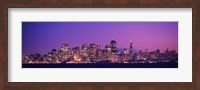 San Francisco, California (night) Fine Art Print