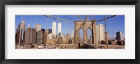 Brooklyn Bridge Manhattan New York NY USA Fine Art Print