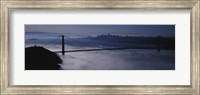 USA, California, San Francisco, Fog over Golden Gate Bridge Fine Art Print
