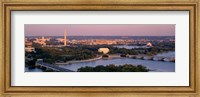Aerial, Washington DC, District Of Columbia, USA Fine Art Print