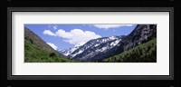 Clouds over mountains, Little Cottonwood Canyon, Salt Lake City, Utah, USA Fine Art Print