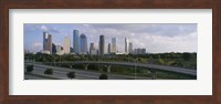 Houston Skyline from a Distance, Texas, USA Fine Art Print