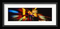 Neon sign lit up at night, Las Vegas, Nevada, USA Fine Art Print