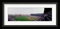 Spectators watching a baseball mach in a stadium, Wrigley Field, Chicago, Cook County, Illinois, USA Fine Art Print