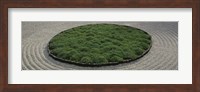 High angle view of a Japanese garden, Portland, Oregon, USA Fine Art Print