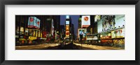 Shopping malls in a city, Times Square, Manhattan, New York City, New York State, USA Fine Art Print