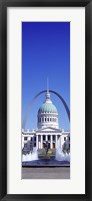 Old Courthouse & St Louis Arch St Louis MO USA Fine Art Print