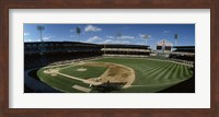 High angle view of a baseball match in progress, U.S. Cellular Field, Chicago, Cook County, Illinois, USA Fine Art Print