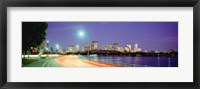 USA, Massachusetts, Boston, Highway along Charles River Fine Art Print