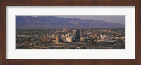 High angle view of a cityscape, Tucson, Arizona, USA Fine Art Print