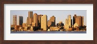 Sunrise, Skyline, Boston, Massachusetts, USA Fine Art Print