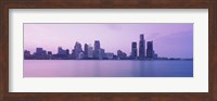 Detroit skyline, Michigan Fine Art Print