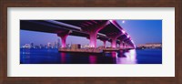 MacArthur Causeway Biscayne Bay Miami FL USA Fine Art Print