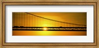 Sunrise Bay Bridge San Francisco CA USA Fine Art Print