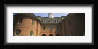 Low angle view of a government building, Capitol Building, Colonial Williamsburg, Virginia, USA Fine Art Print