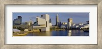 Buildings In A City, Cleveland, Ohio Fine Art Print