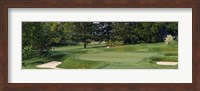 Sand traps on the golf course at Baltimore Country Club, Baltimore Fine Art Print