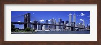 Brooklyn Bridge Skyline New York City NY USA Fine Art Print