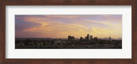 Sunset Skyline Phoenix AZ USA Fine Art Print