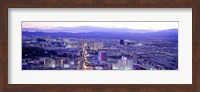 Dusk The Strip Las Vegas NV USA Fine Art Print