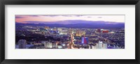Dusk Las Vegas NV USA Fine Art Print